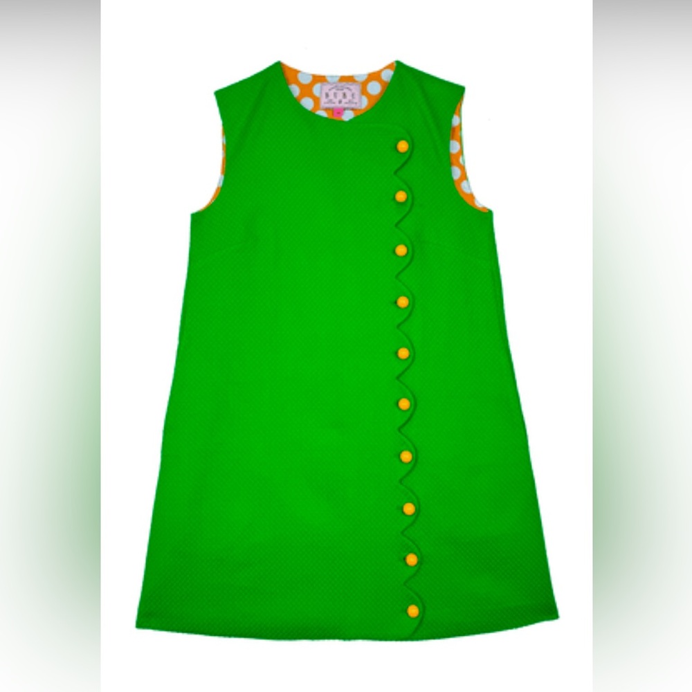 BURU - Scallop shift dress - Small